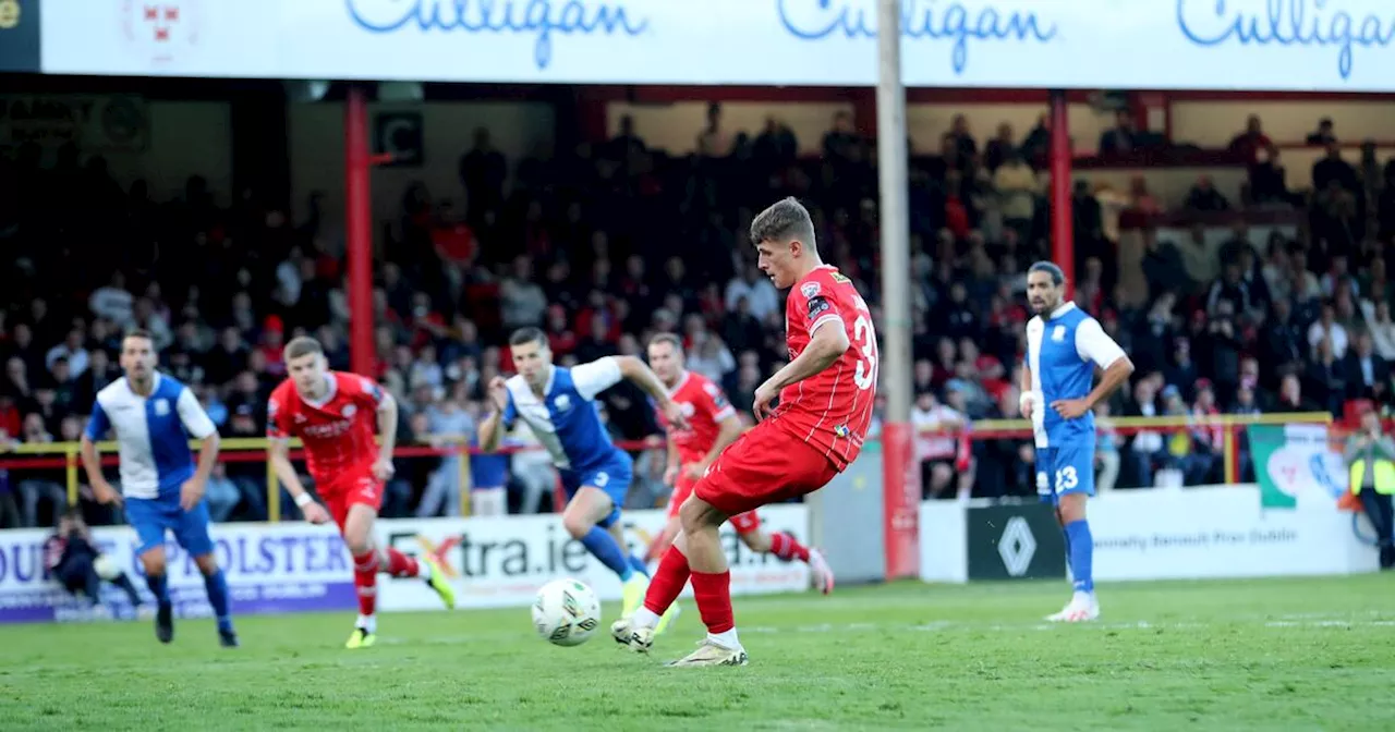 Shelbourne left with work to do after narrow win over St Joseph’s