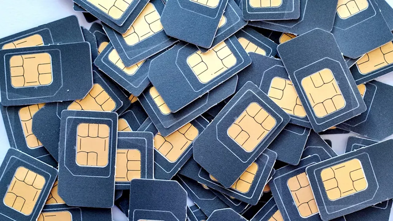 R1m illegal SIM cards seized from suspected fraudsters