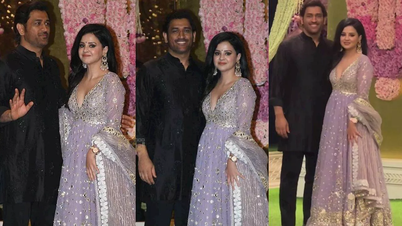 MS Dhoni और साक्षी ने Anant-Radhika की स्पेशल पूजा सेरेमनी में ढाया कहर, कपल का देसी लुक देख फिदा हुए फैंस- PICS