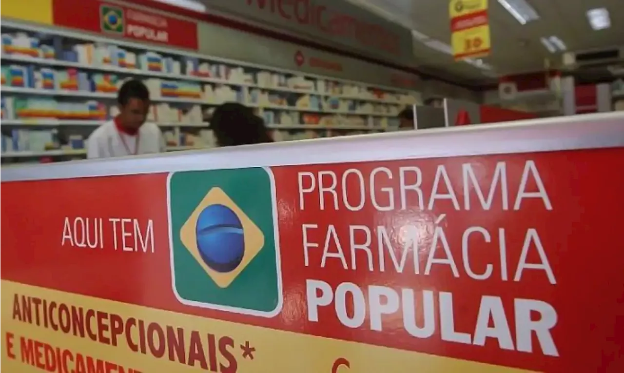 Programa Farmácia Popular passa a disponibilizar 95% dos medicamentos gratuitamente