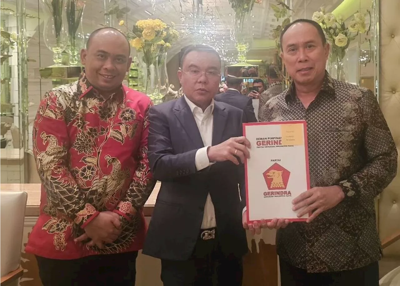 DPP Gerindra Serahkan Rekomendasi kepada Sosok Ini untuk Pilgub Sulawesi Tenggara