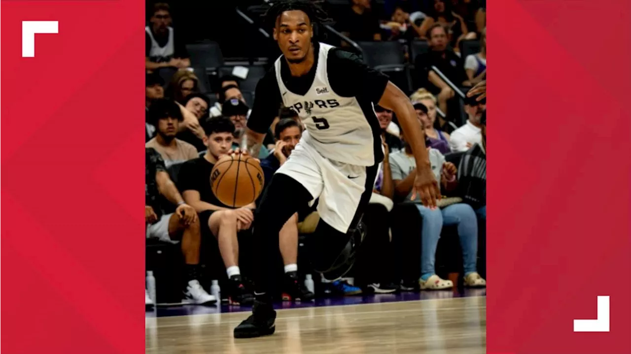 Spurs Vegas Summer League roster announced; Wembanyama with the no-look block