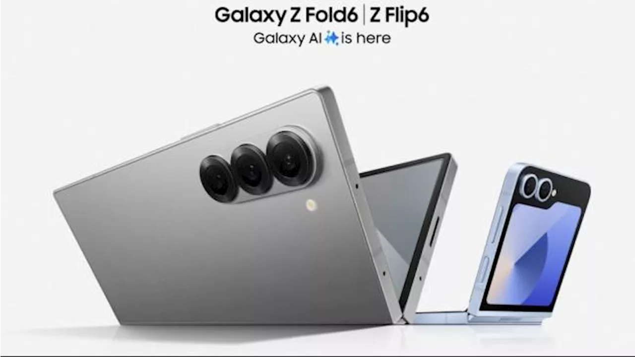 Tingkatkan Pengalaman Galaxy AI, Begini Spesifikasi Samsung Galaxy Z Fold6 and Z Flip6