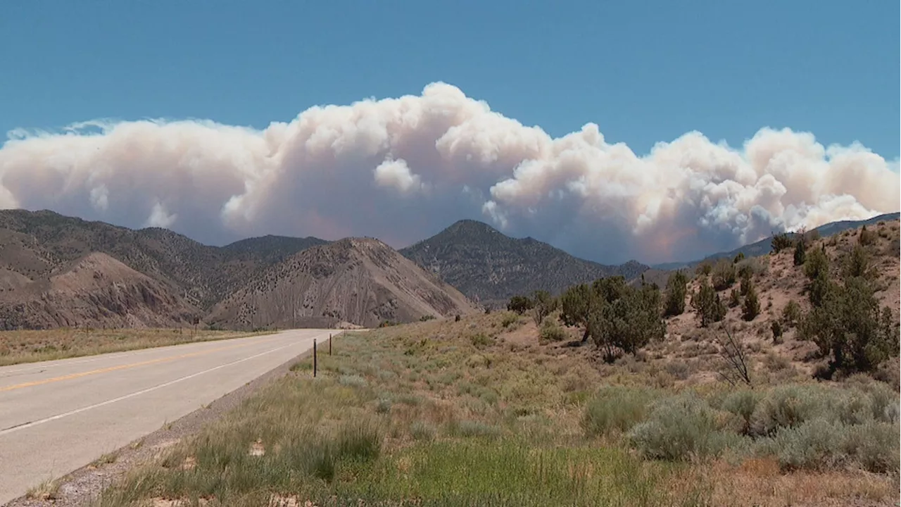 Uncontained Silver King Fire prompts Fishlake National Forest closure