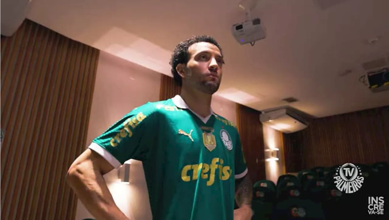 Felipe Anderson é apresentado no Palmeiras e tem número definido pela torcida; saiba qual