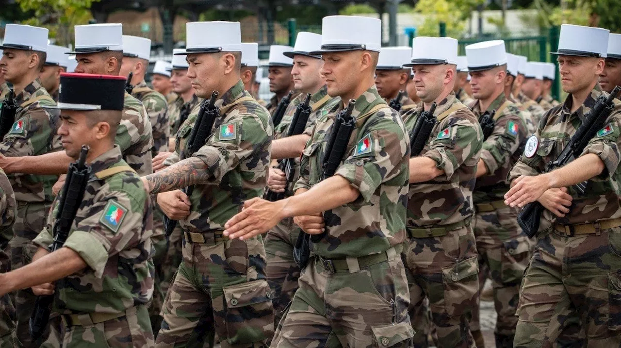 Les légionnaires des Bouches-du-Rhône en force au Défilé du 14-Juillet à Paris