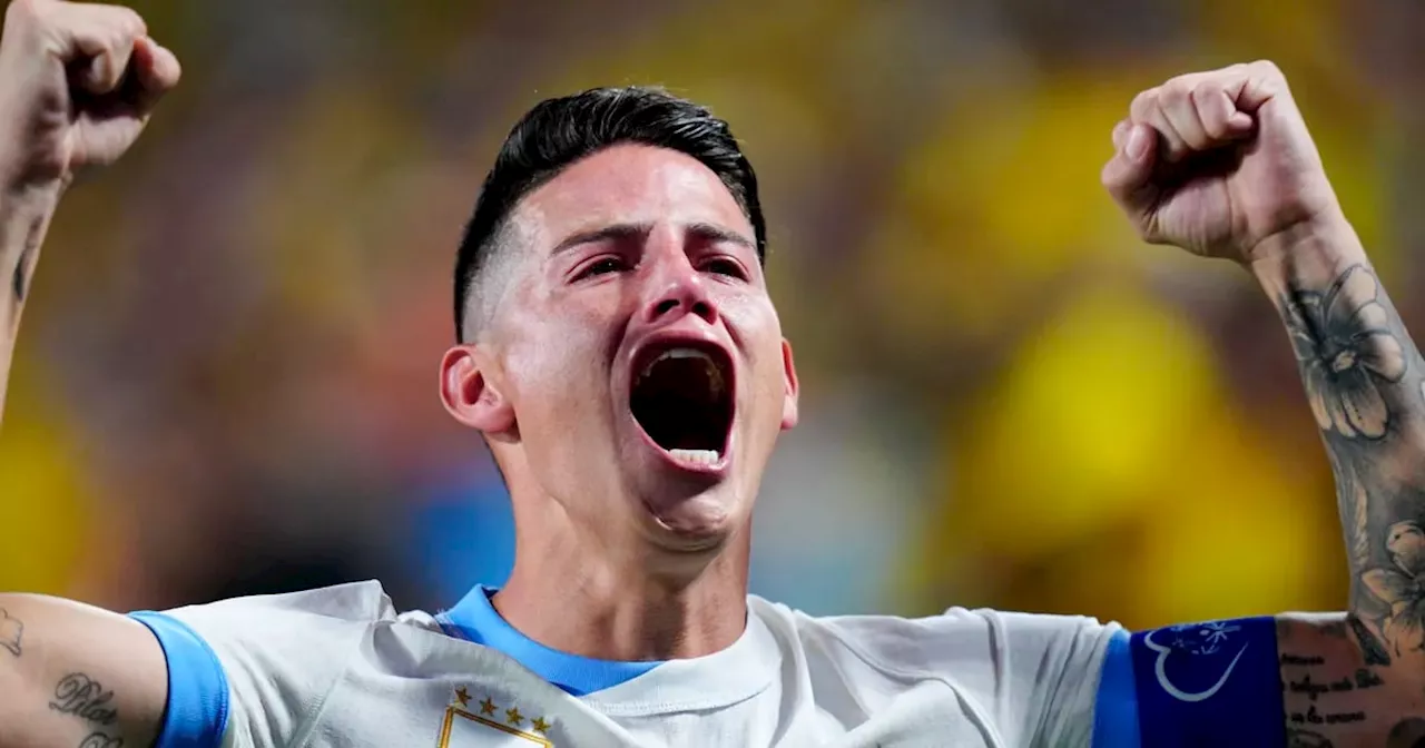 James Rodríguez resurge con Colombia en la Copa América