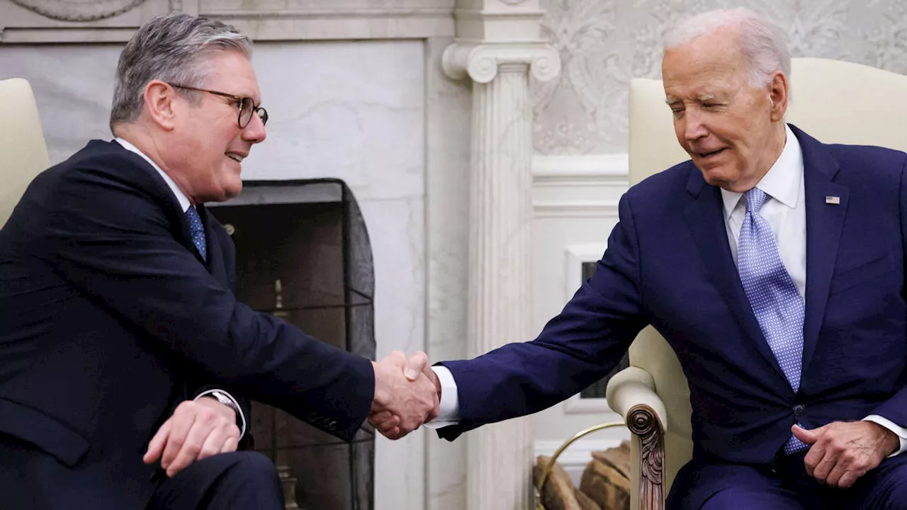 Biden ‘on good form’ during chat where President reaffirmed UK-US special relationship, Starmer tells LBC