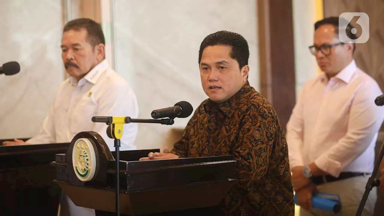 Erick Thohir Mau Pangkas Jumlah Klaster BUMN Jadi Tersisa 11