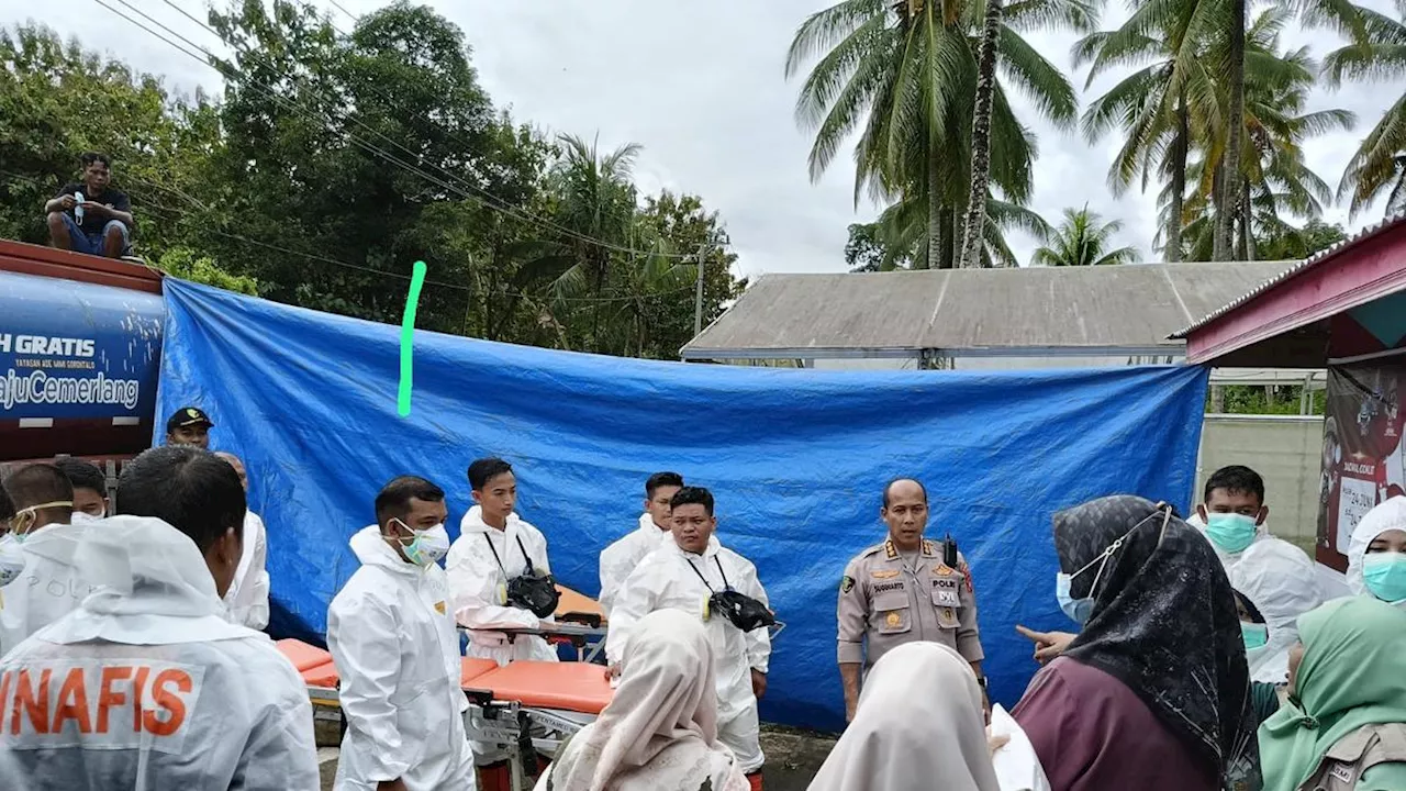 Tim Dokkes Polda Gorontalo Turunkan Tim Identifikasi Jenazah Korban Longsor Tambang Suwawa