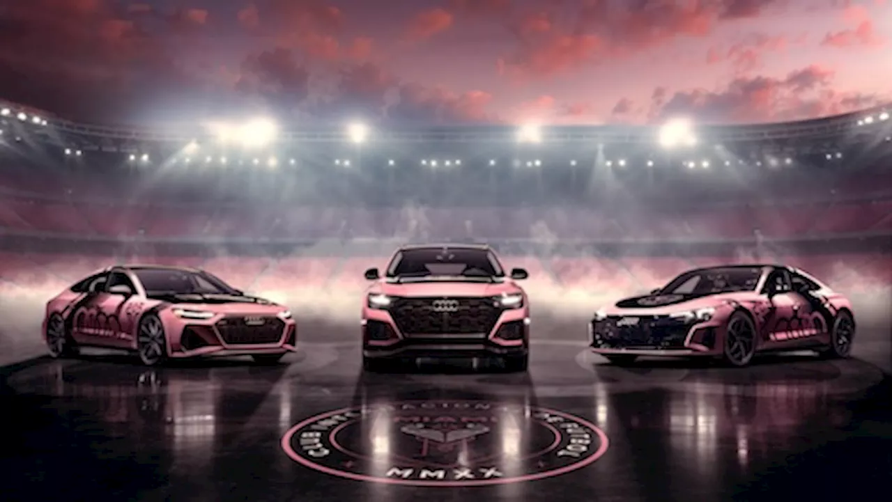 Special-edition Audi models amplify Inter Miami partnership