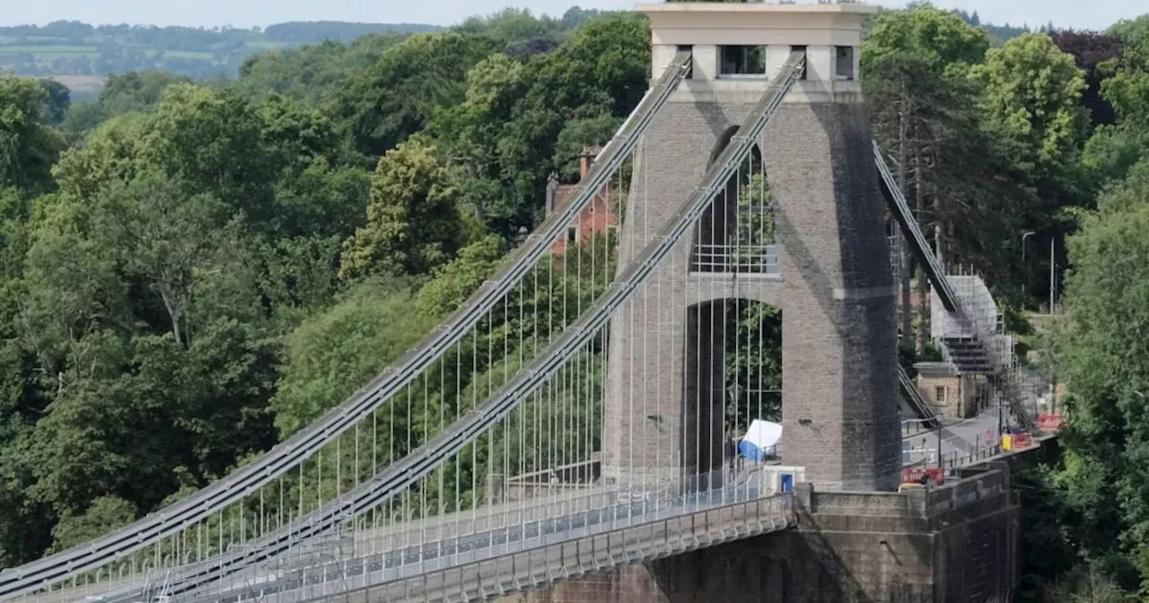 Bristol's Clifton Suspension Bridge closed after 'human remains' found