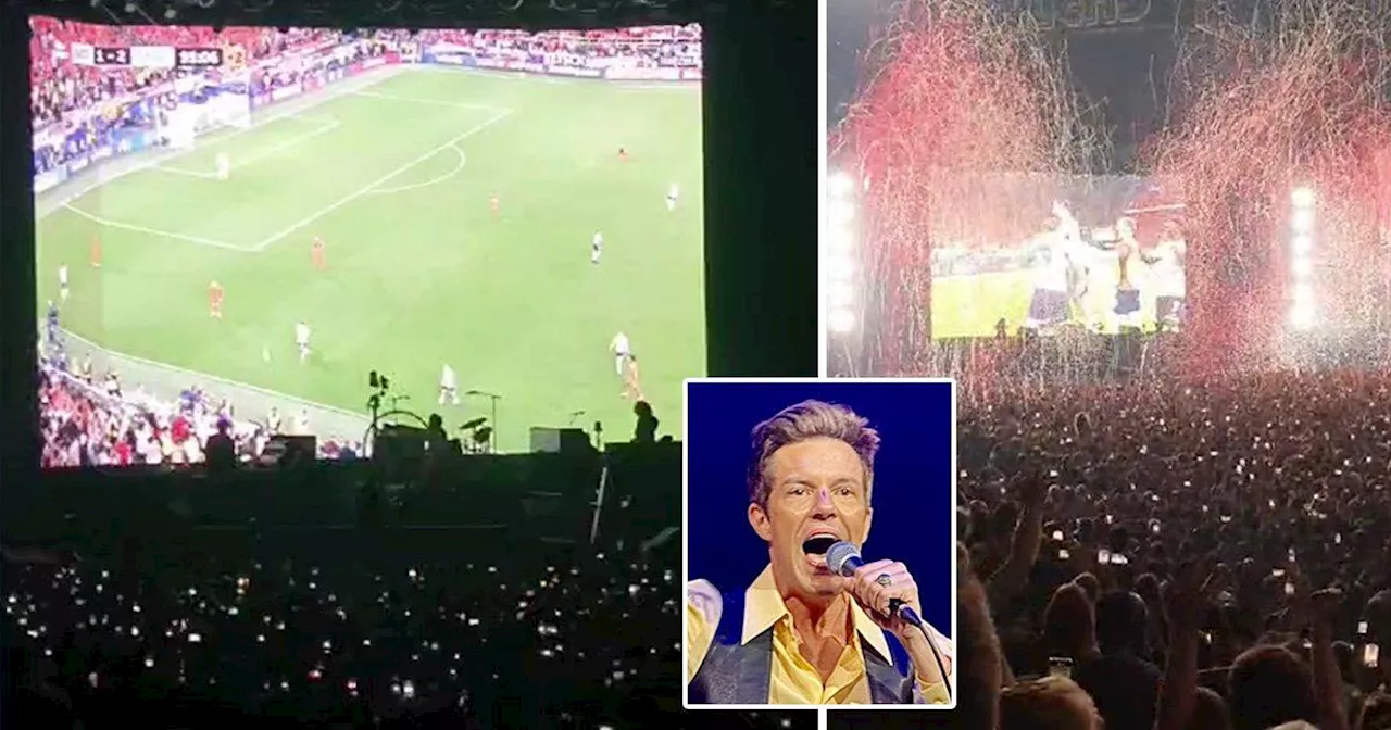 The Killers stun fans with 'incredible' moment pausing gig for England's win