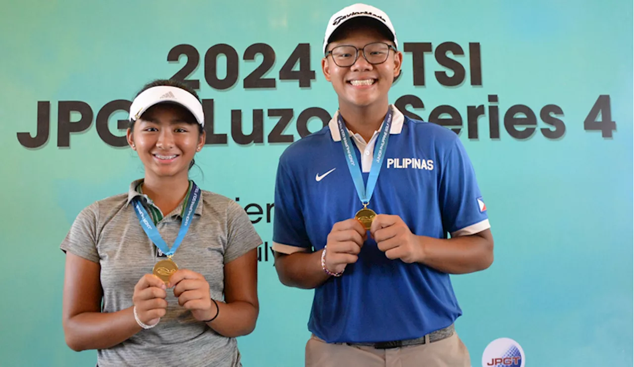 Talion, Taruc secure dominant wins at Junior PH Golf Tour Riviera