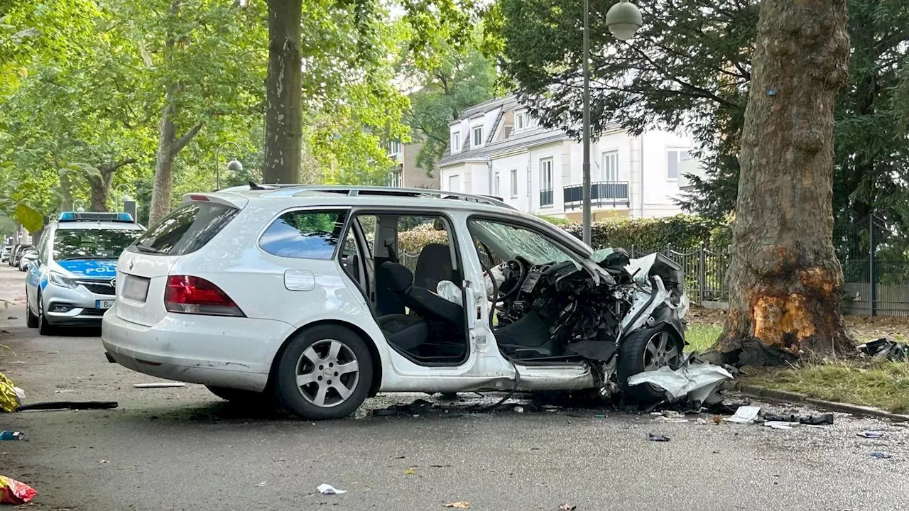 Schwerer Unfall in Charlottenburg – Hubschrauber im Einsatz