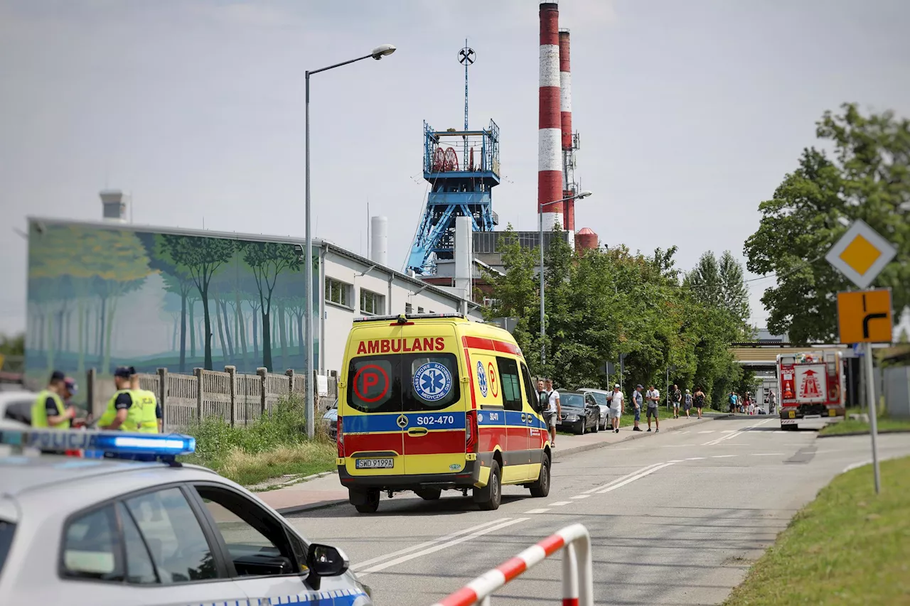 Ein Bergmann nach Grubenunglück in Polen vermisst