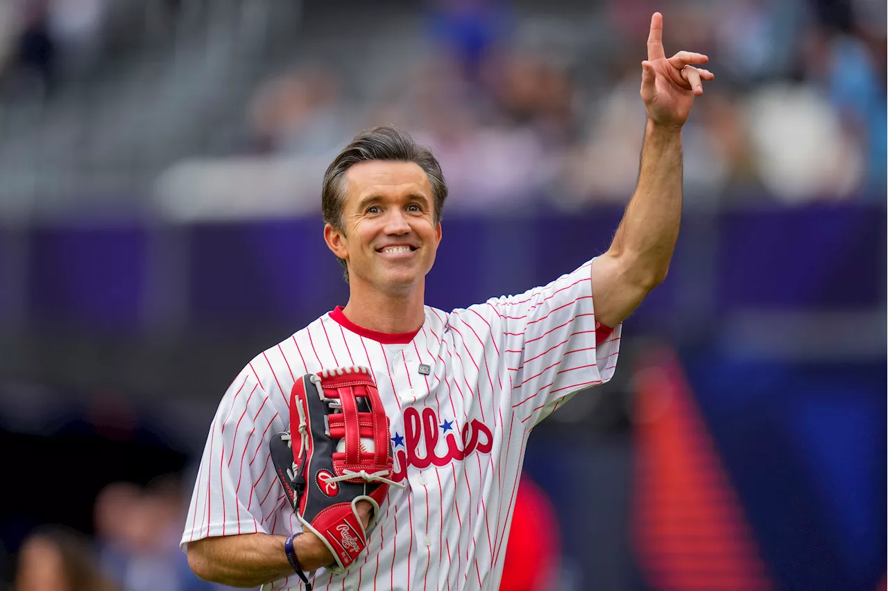 ‘Always Sunny' star, Phillies fanatic McElhenney enjoys ties to baseball's top team