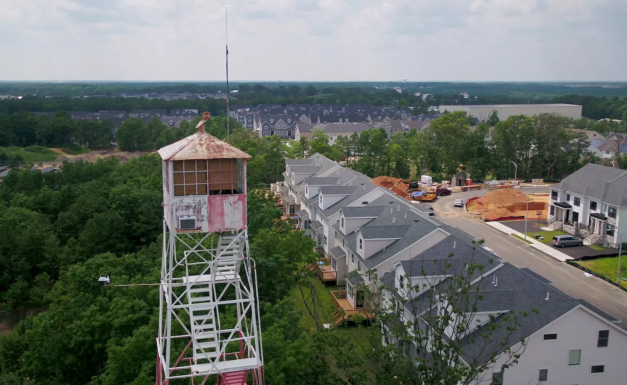 80-year-old N.J. fire tower surrounded by new $1.25M homes to be torn down