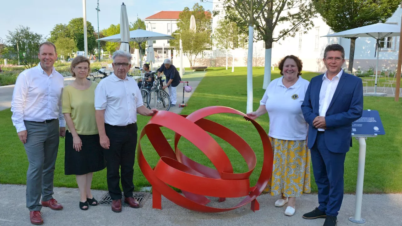 Lions-Kunstwerk in Tulln soll Kunst und soziales Engagement vereinen