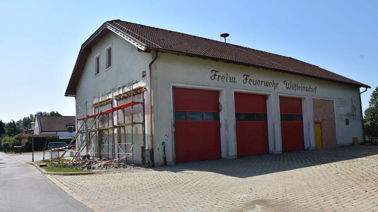 Wilfleinsdorfer Feuerwehr-Haus wird um 1,8 Millionen Euro ausgebaut