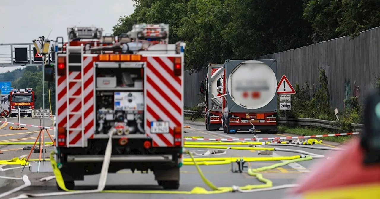 Vielbefahrene A1 ist am Kreuz Kamen in NRW gesperrt