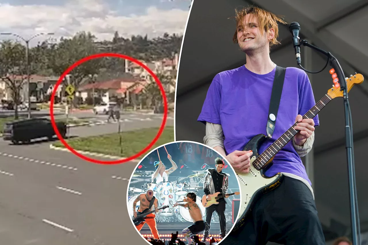 Ex-Red Hot Chili Peppers guitarist Josh Klinghoffer sued after allegedly killing pedestrian in California crosswalk