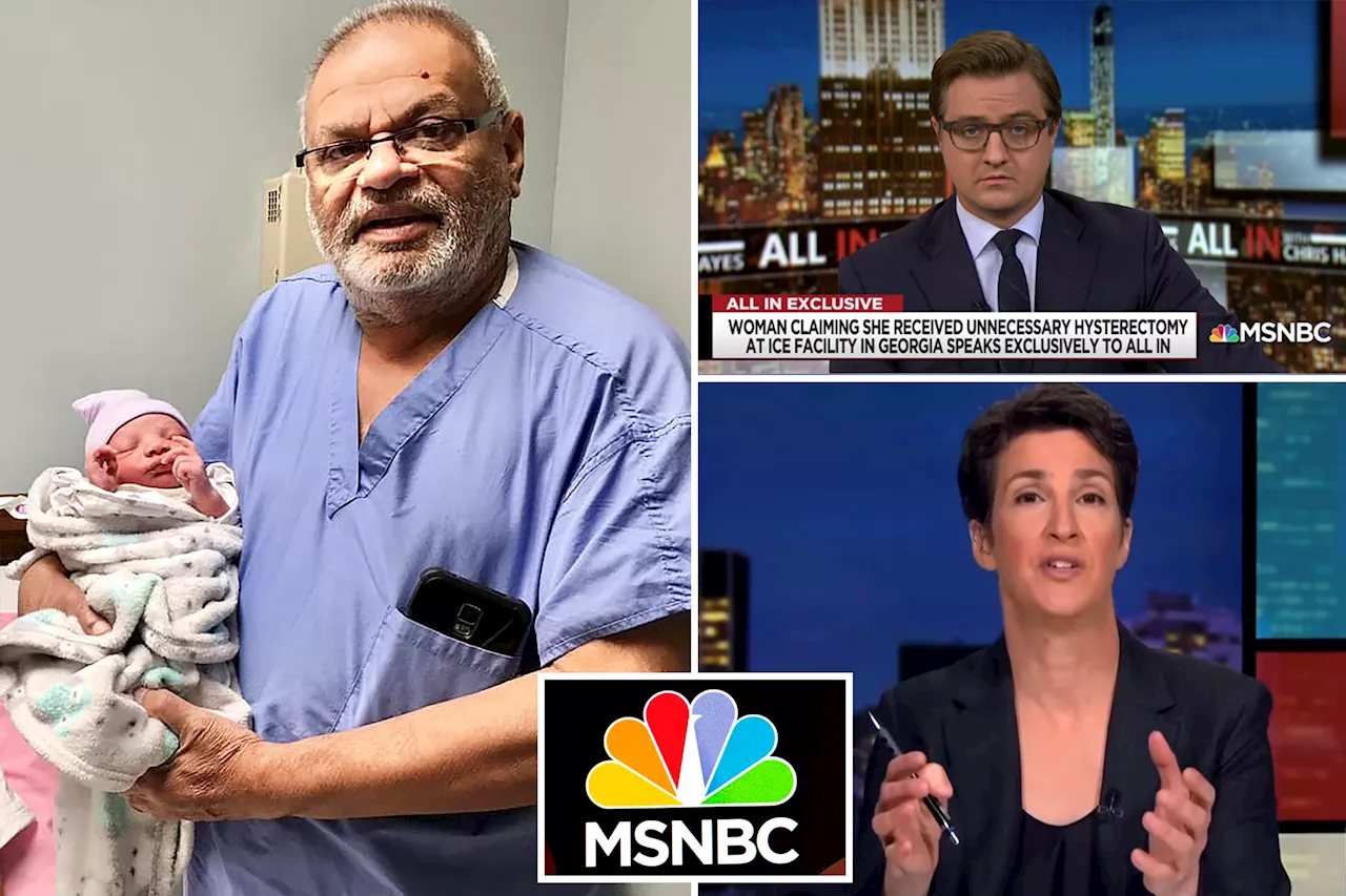 Rachel Maddow, other MSNBC hosts face $30M defamation trial from ICE doctor they called 'uterus collector'