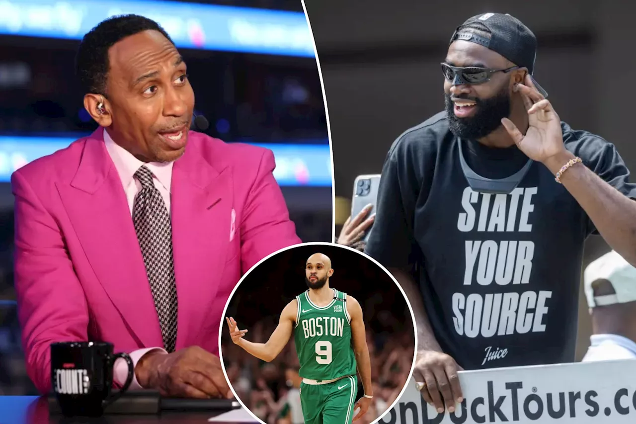 Stephen A. Smith claims victory after Jaylen Brown's controversial Olympic snub