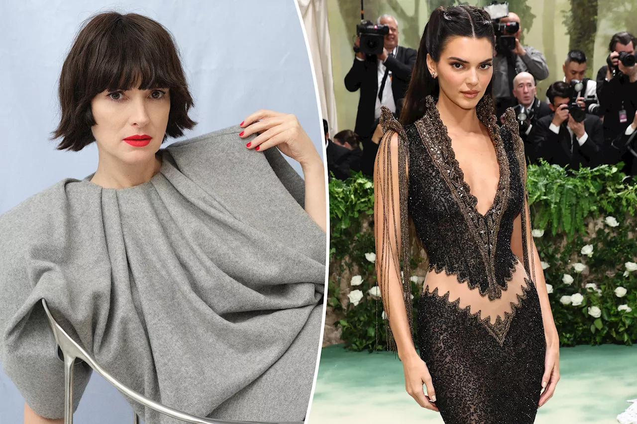 Winona Ryder weighs in on Kendall Jenner's 2024 Met Gala dress controversy: 'I did wear it'