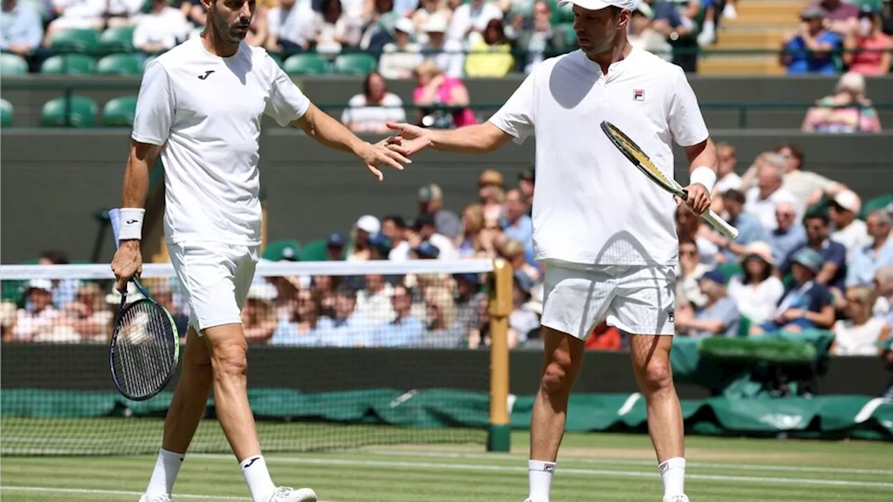 Wimbledon: Zeballos y Granollers cayeron en las semifinales