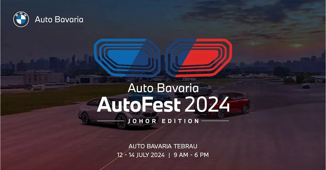 Attractive deals with BMW, MINI, BMW Motorrad at the Auto Bavaria AutoFest 2024 Johor Edition