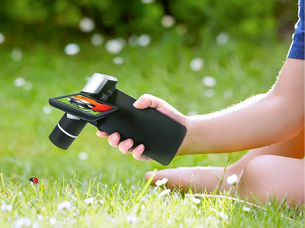 This portable microscope is on sale