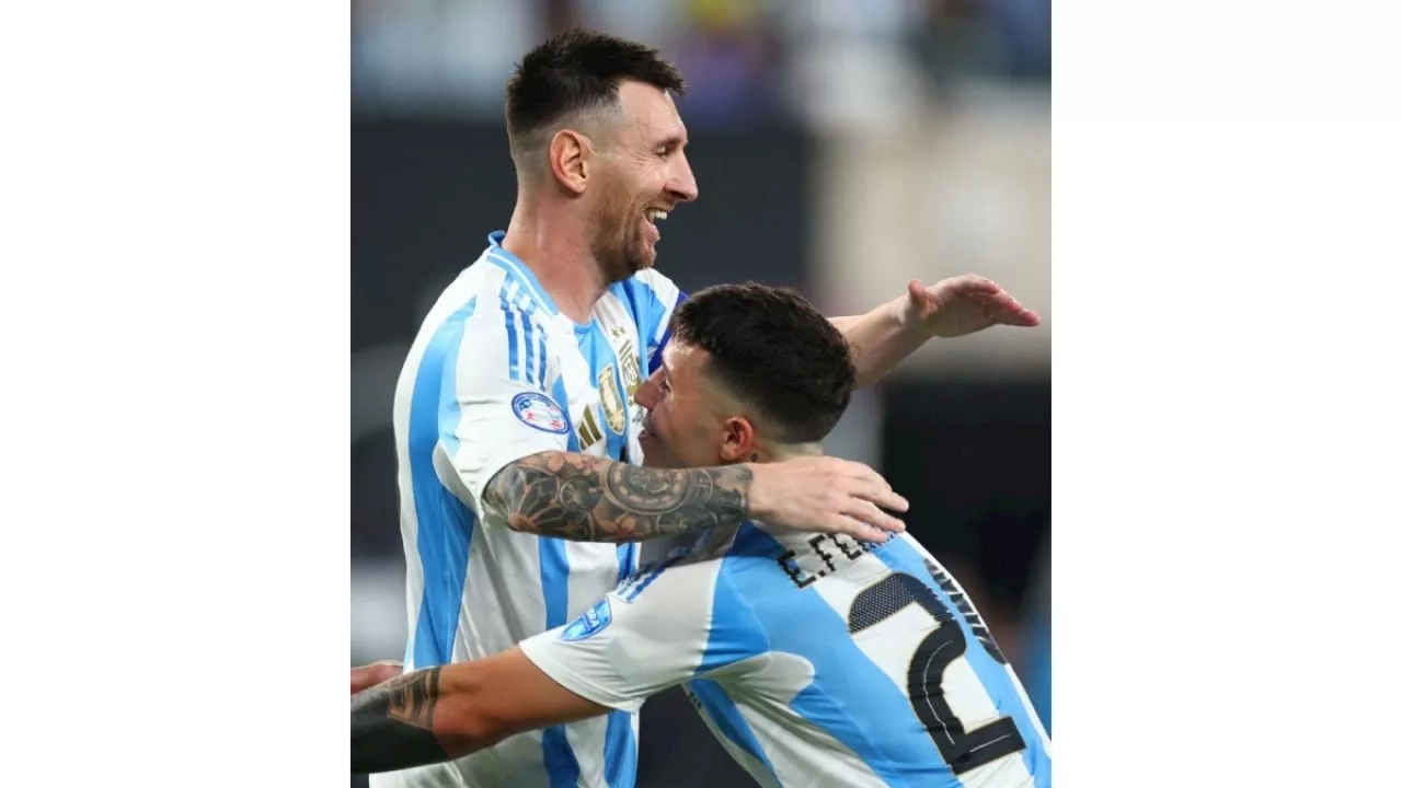 Con goles de Messi y Álvarez, Argentina se mete a la final de la Copa América