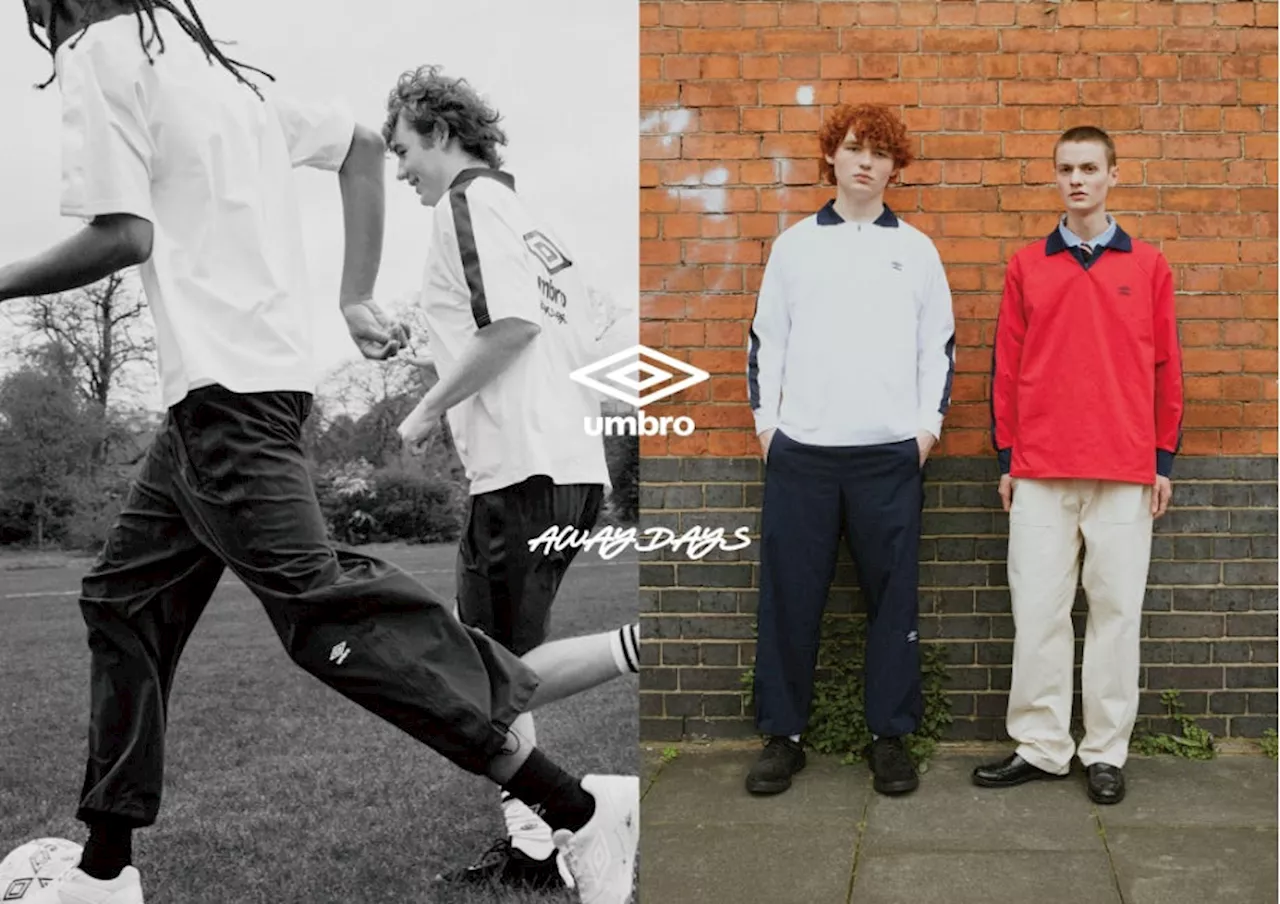 イギリス発祥のフットボールブランド『UMBRO』｜英国サポーターの伝統を受け継いだ新コレクション「AWAY DAYS（アウェイデイズ）」を7月12日（金）より発売