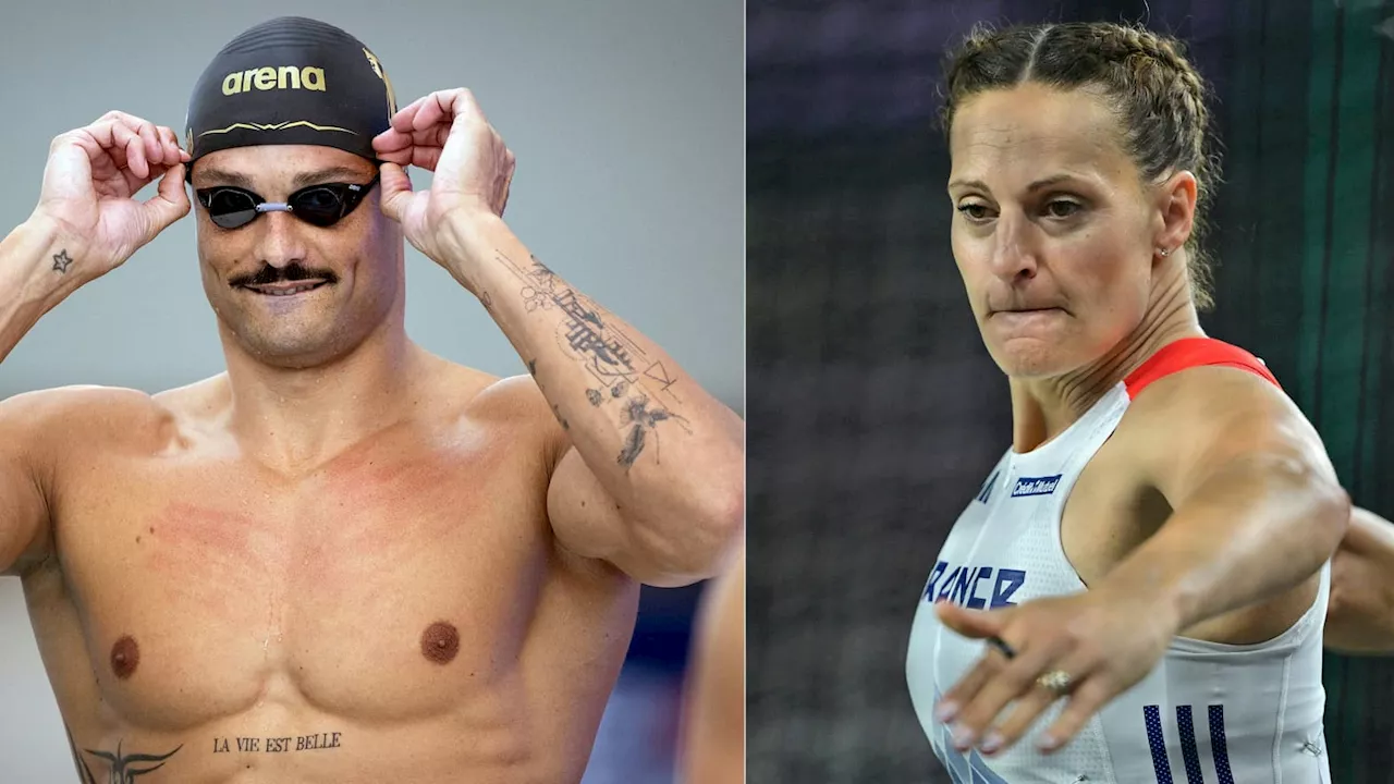 JO 2024: Mélina Robert-Michon et Florent Manaudou élus porte-drapeaux français pour la cérémonie...