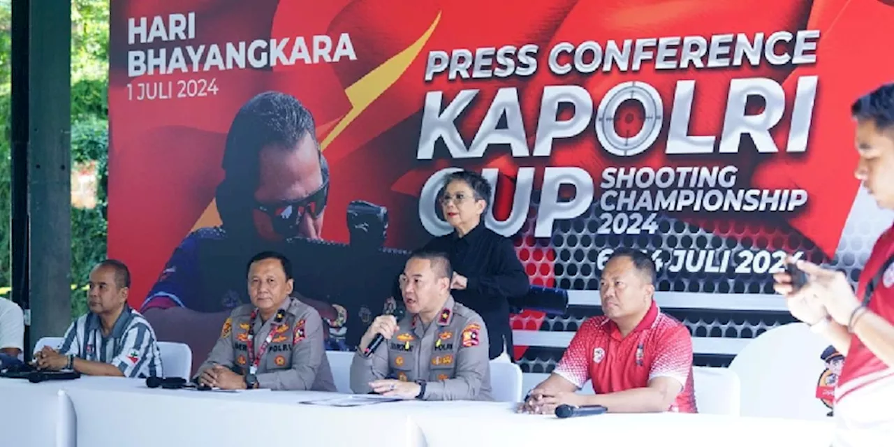 Lomba Menembak Kapolri Cup 2024 Diramaikan Jenderal, Atlet Hingga Pimred