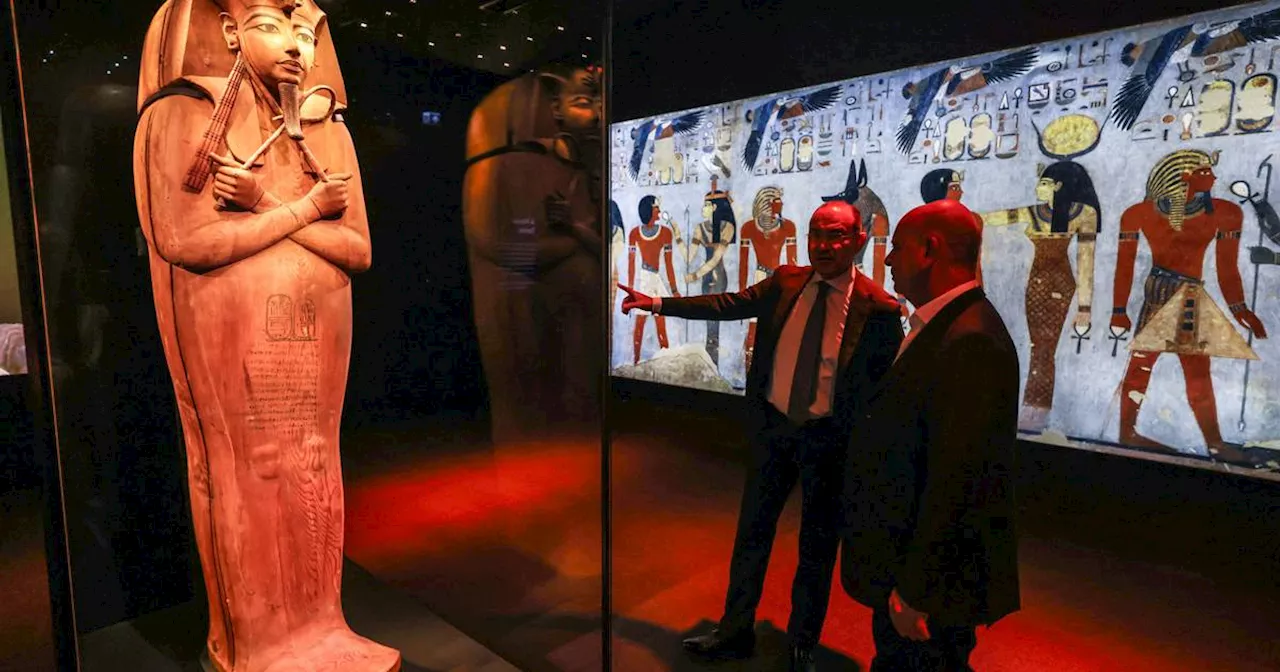 Große Ramses-Ausstellung in Köln​, Sarkophag ist Prunkstück