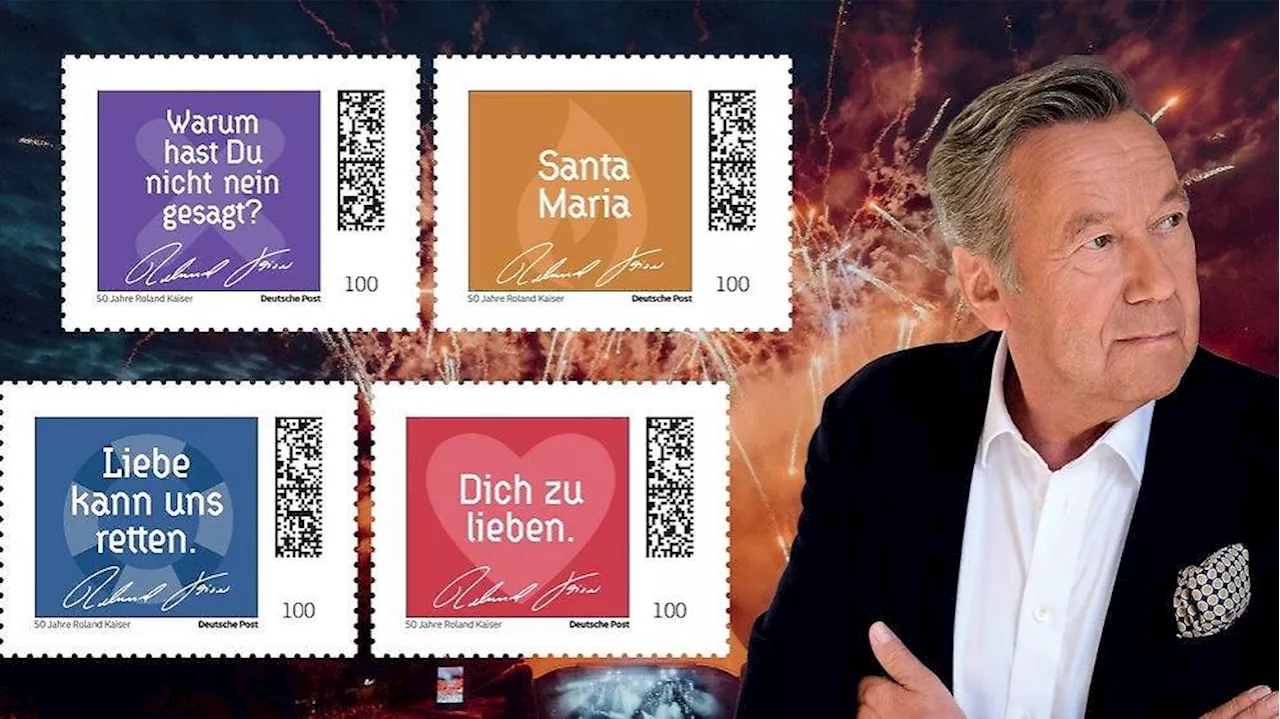 Roland Kaiser: Als erster Schlagerstar bekommt er eigene Briefmarken