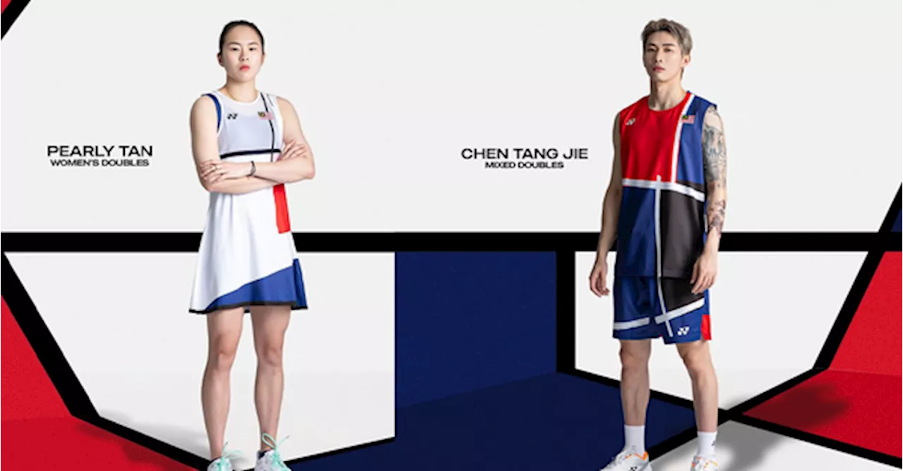 Malaysian Badminton Players Show Off Official Attire For Paris Olympics 2024