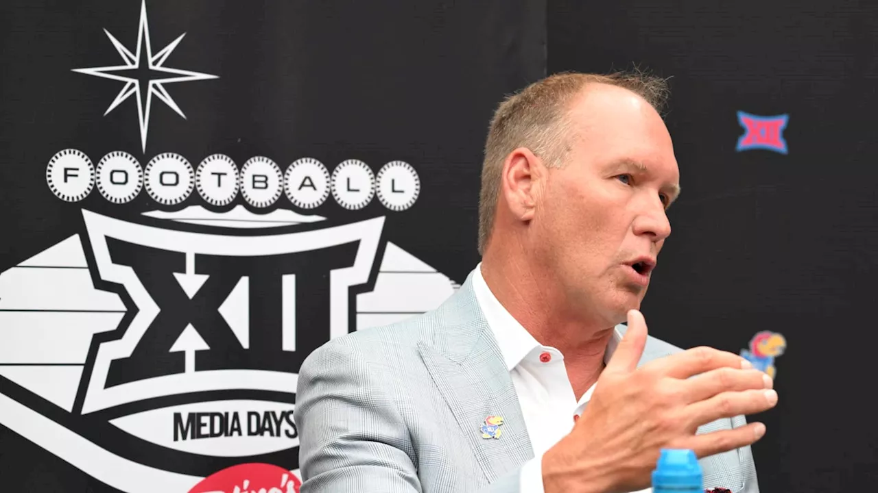 Everything Kansas Head Coach Lance Leipold Said at the 2024 Big 12 Media Days