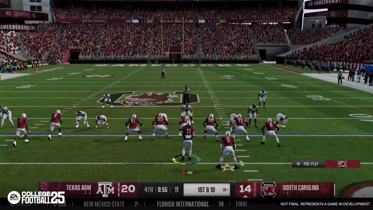 South Carolina fans get an in depth look at the Gamecocks in EA College Football 25