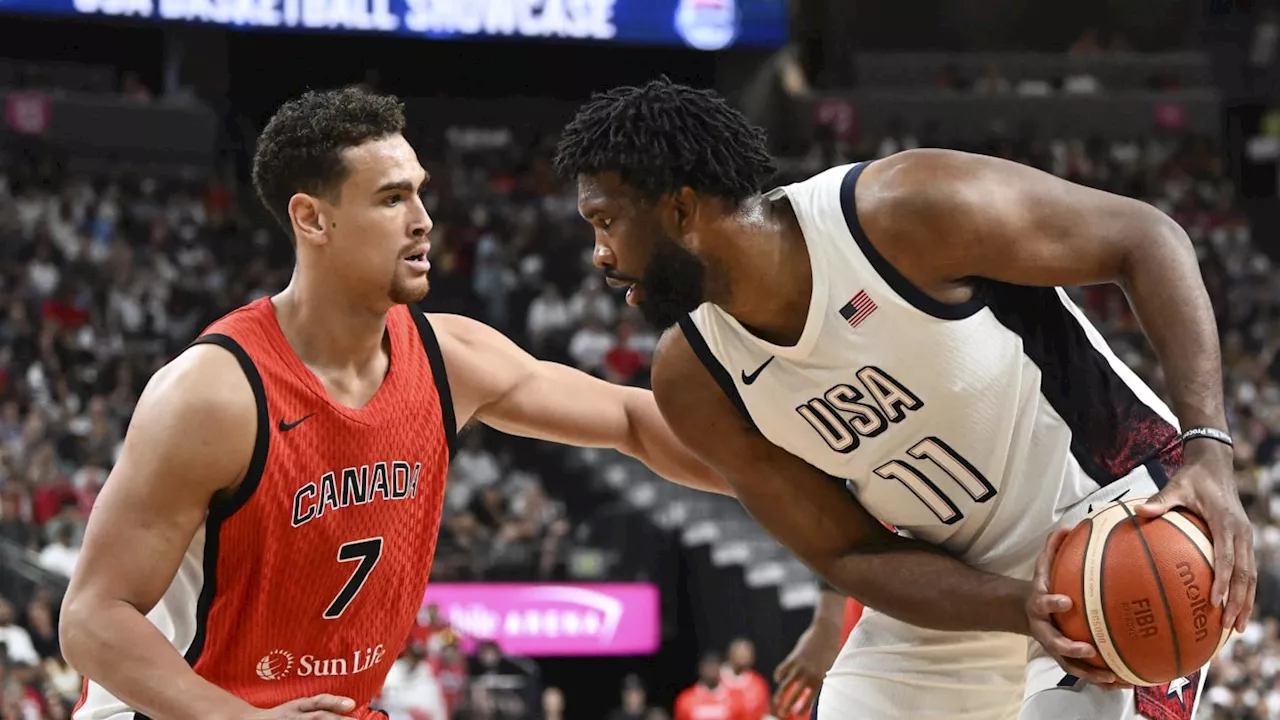 Team USA Cruises Past Canada in First Men's Basketball Exhibition Game