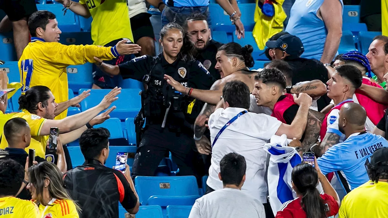 Liverpool star Darwin Nunez involved in brawl with fans after Uruguay knocked out of Cope America