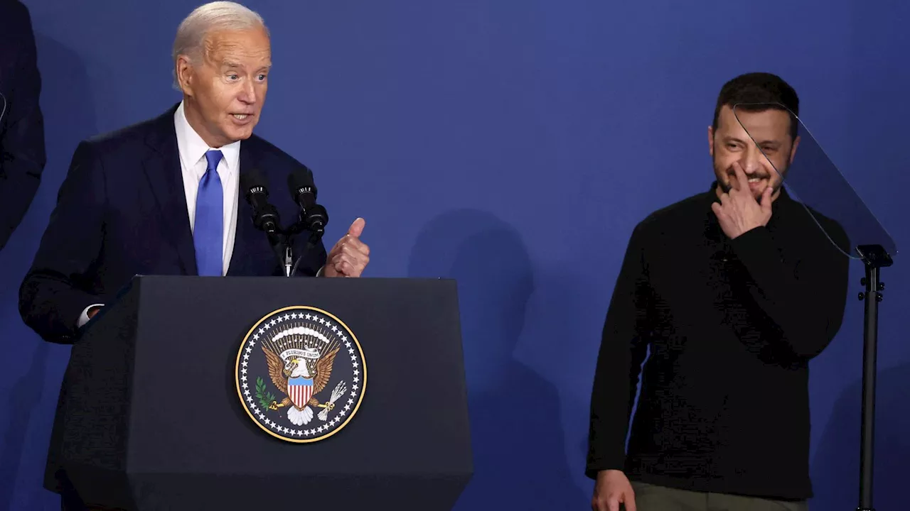 Ukraine-Russia war latest: Biden mistakes Zelenskyy for Putin during introduction to Ukraine president's NATO speech