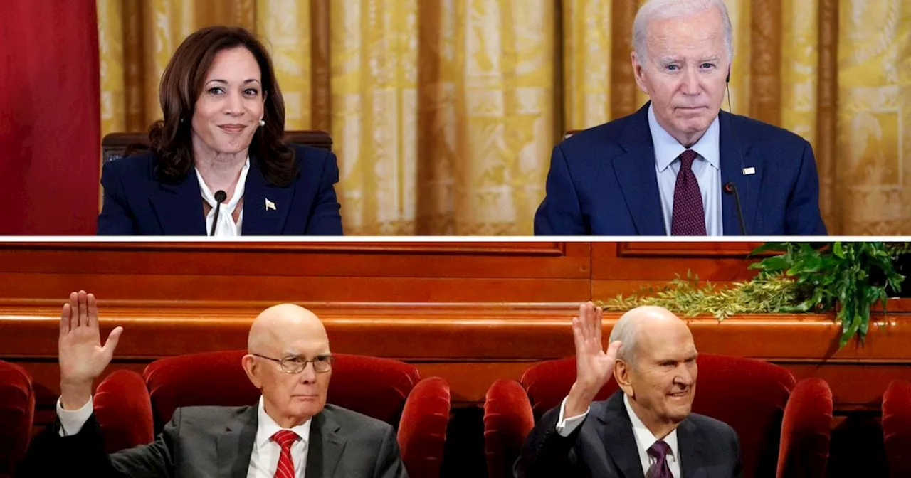 Latest from Mormon Land: Line of succession after two old presidents — Joe Biden and Russell Nelson