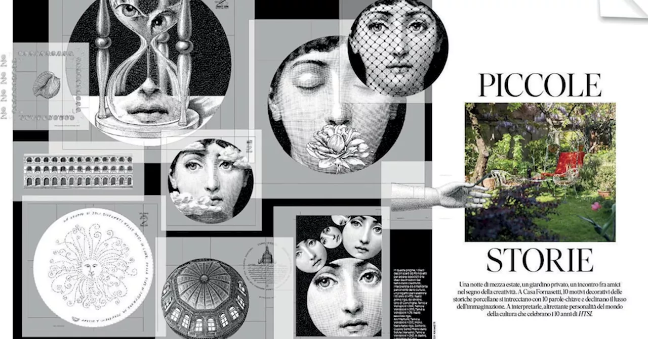 Il mensile HTSI celebra i dieci anni a Casa Fornasetti