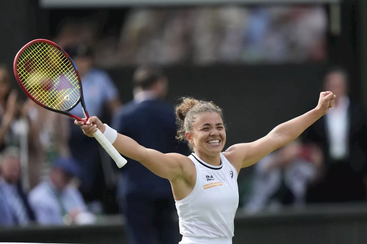 Jasmine Paolini wins Wimbledon's longest women's semifinal and faces Barbora Krejcikova next