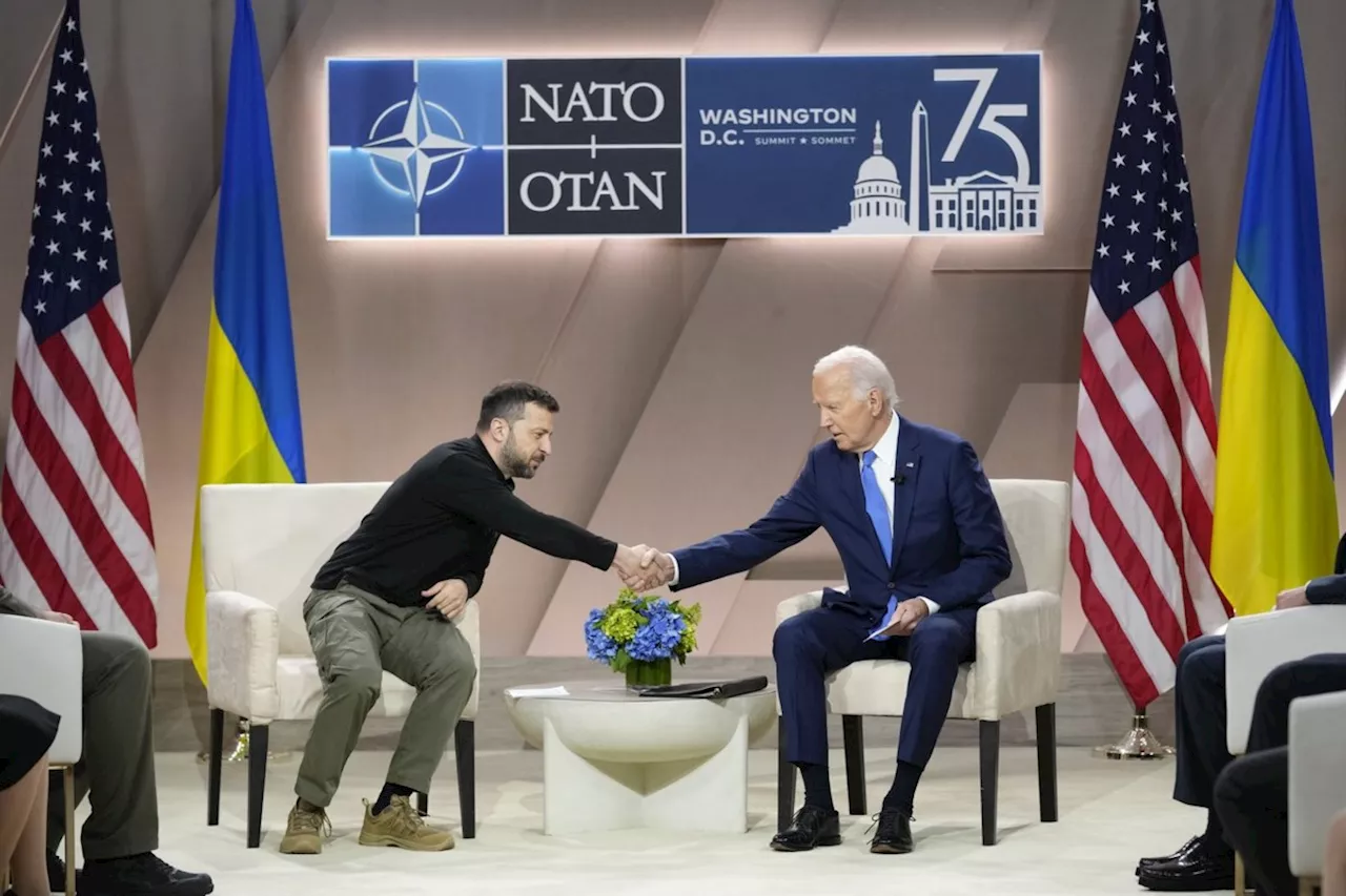 Zelenskyy says to win the war, US needs to lift limits on striking military targets inside Russia