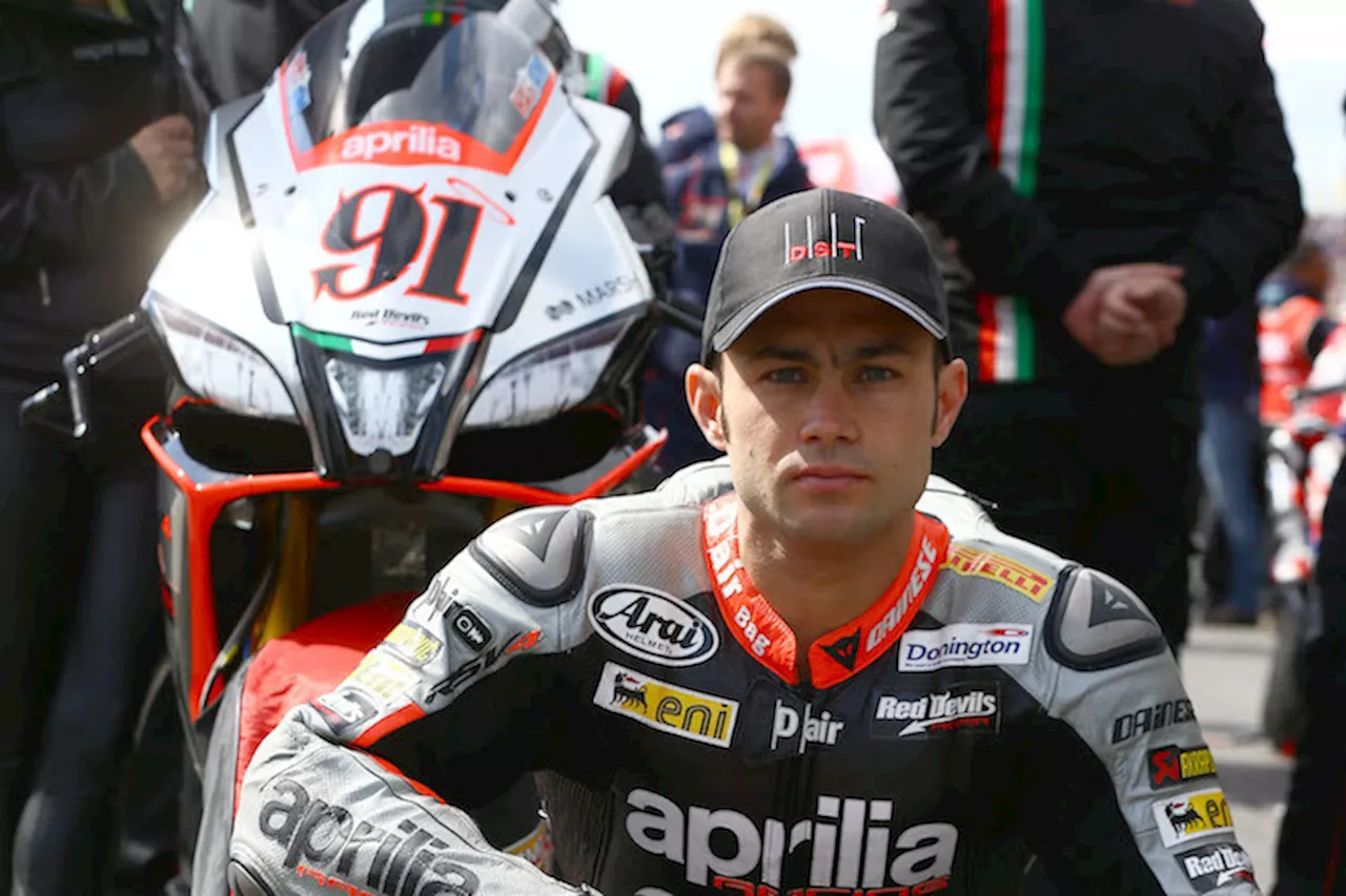 Leon Haslam (Aprilia): Drei Rippen gebrochen!