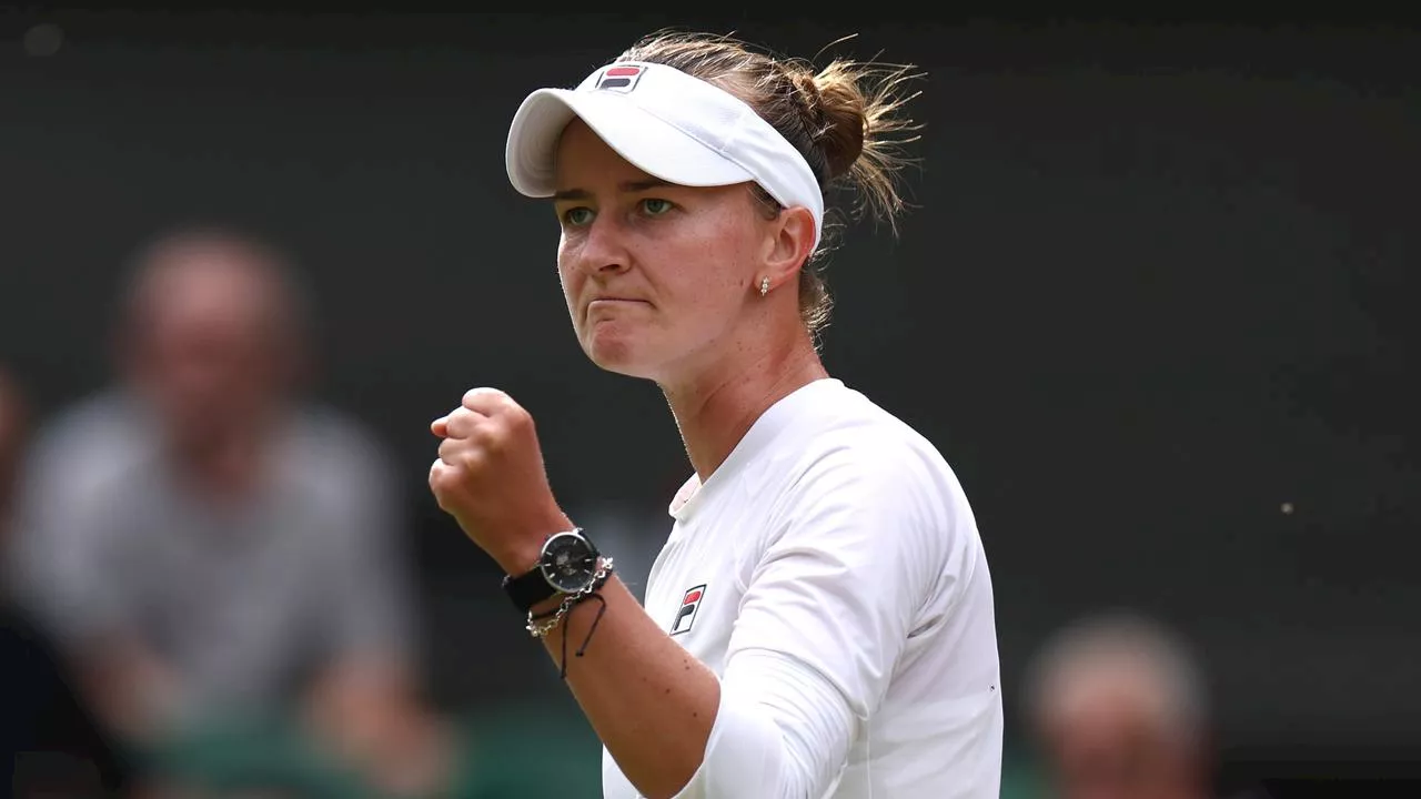 Krejcikova erstmals im Finale von Wimbledon - jetzt gegen Jasmine Paolini